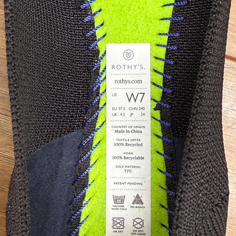 Roth Black Flats for Women - Picture 11 of 11